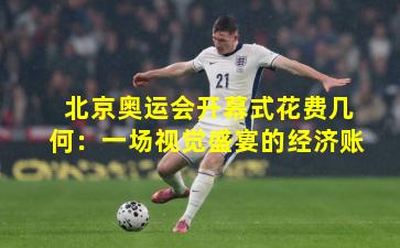 北京奥运会开幕式花费几何:一场视觉盛宴的经济账